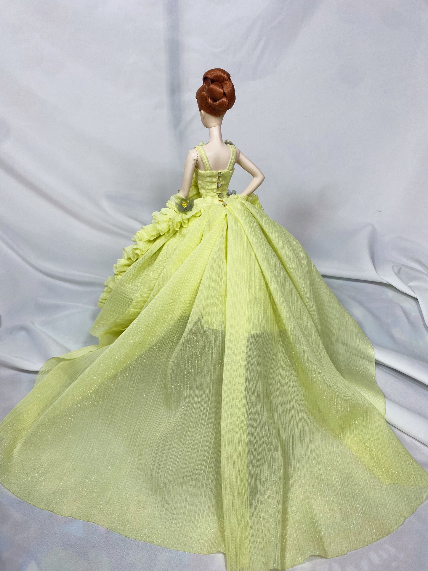 Gala Gown Handmade Atelier for Silkstone Barbie Fashion Model Doll Poppy Parker Integrity Toys