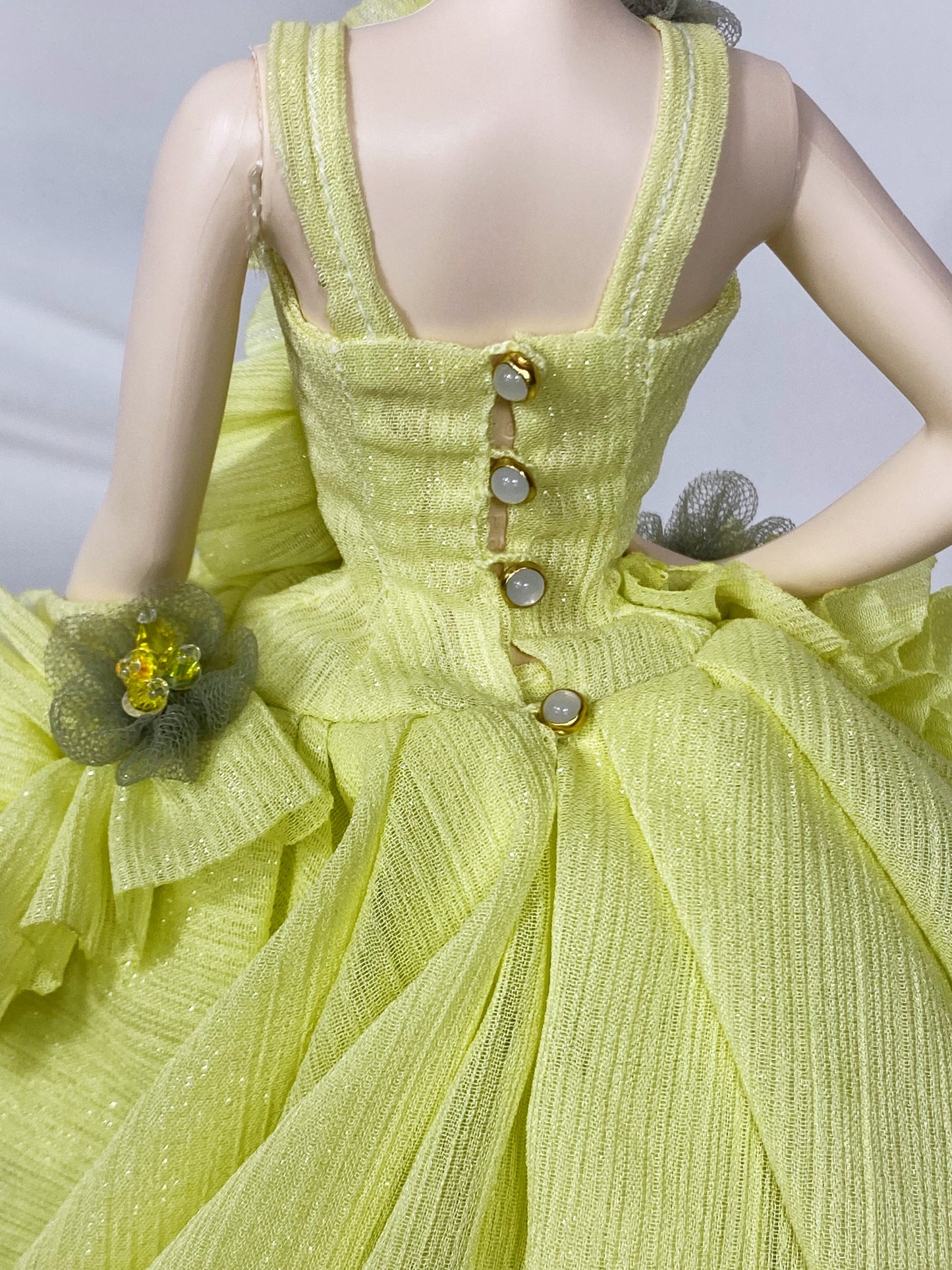 Gala Gown Handmade Atelier for Silkstone Barbie Fashion Model Doll Poppy Parker Integrity Toys