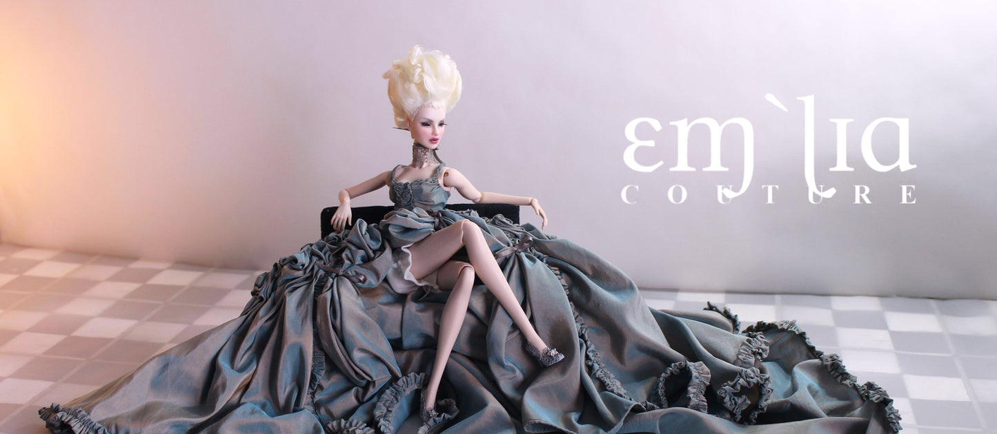 Fashion Royalty OOAK Marie Antoiette French Queens Duel Doll Set by doll artist Emilia Nieminen