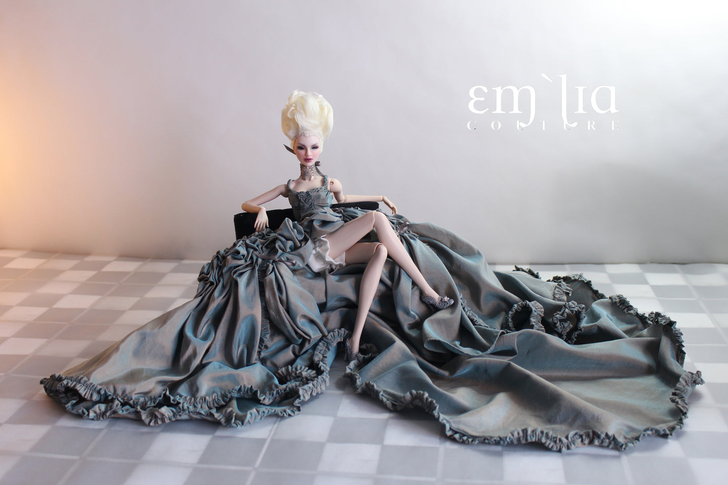 Fashion Royalty OOAK Marie Antoiette French Queens Duel Doll Set by doll artist Emilia Nieminen