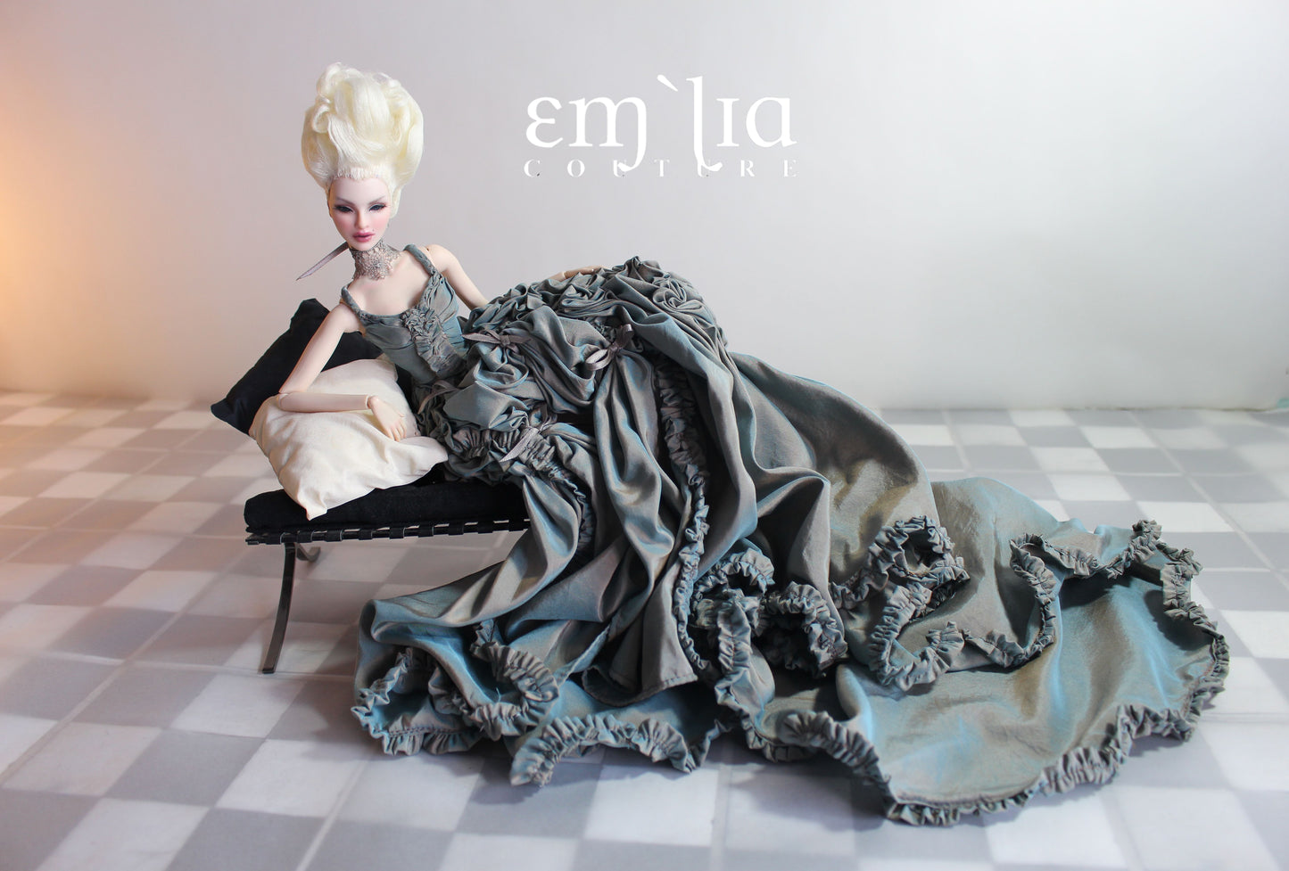 Fashion Royalty OOAK Marie Antoiette French Queens Duel Doll Set by doll artist Emilia Nieminen