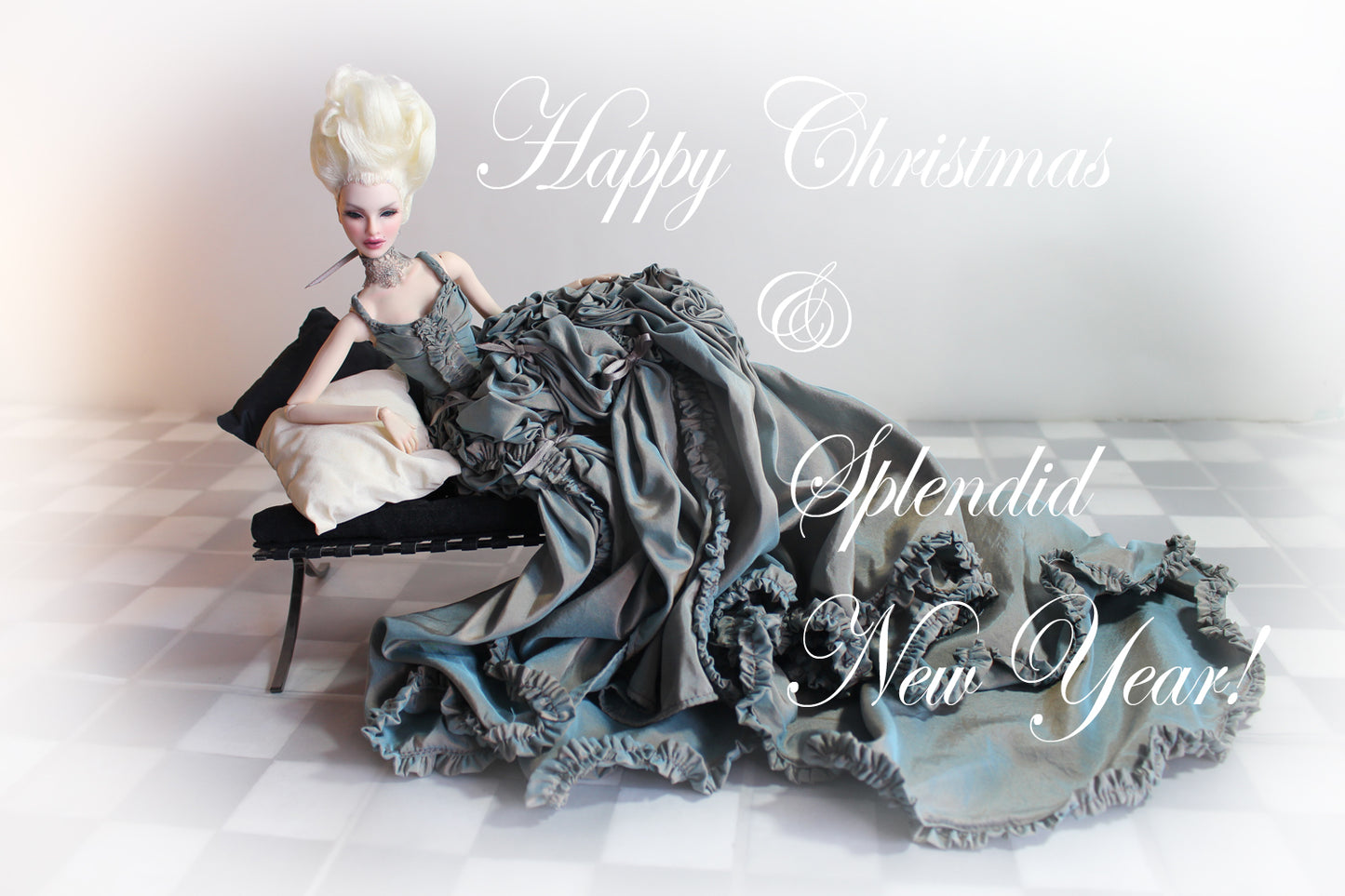 Fashion Royalty OOAK Marie Antoiette French Queens Duel Doll Set by doll artist Emilia Nieminen
