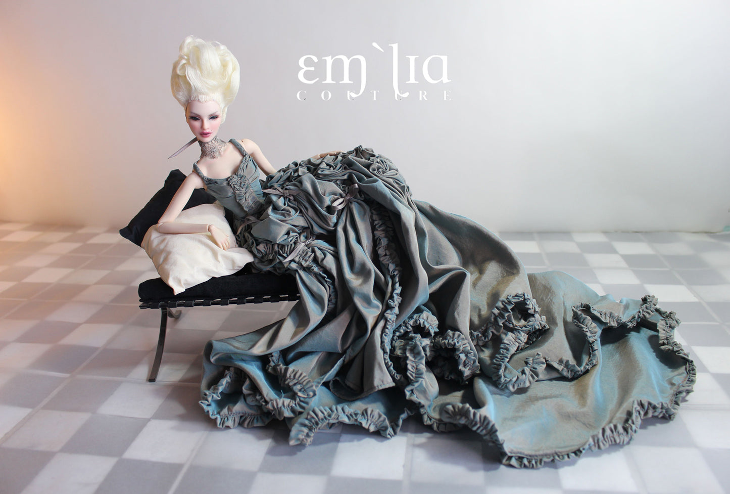 Fashion Royalty OOAK Marie Antoiette French Queens Duel Doll Set by doll artist Emilia Nieminen