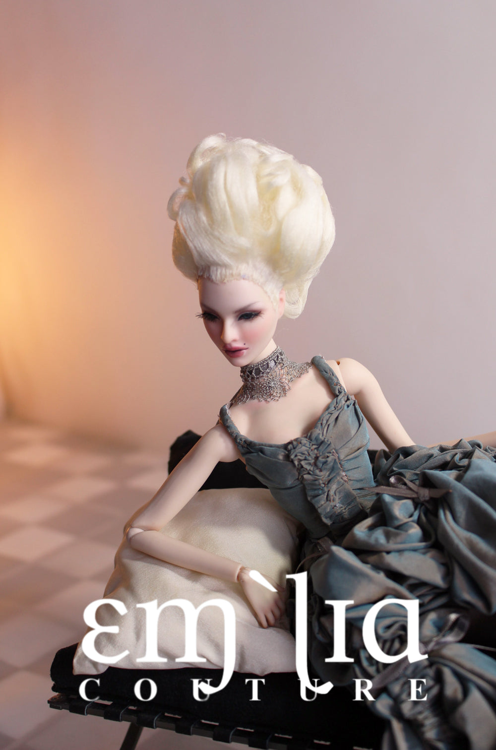 Fashion Royalty OOAK Marie Antoiette French Queens Duel Doll Set by doll artist Emilia Nieminen