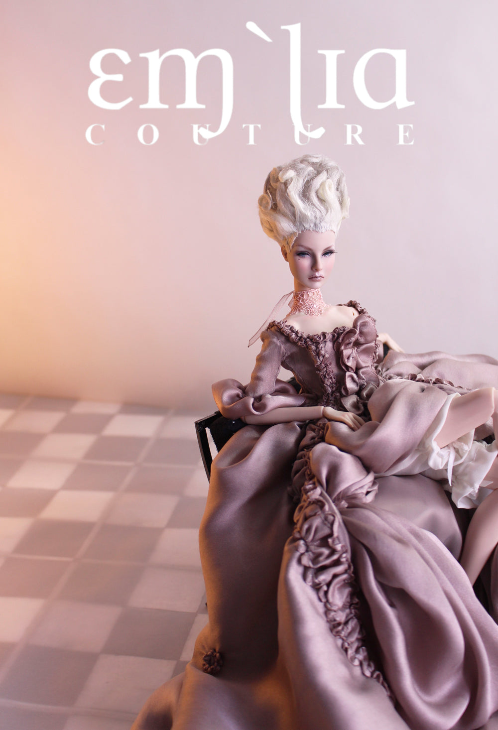 Fashion Royalty OOAK Marie Antoiette French Queens Duel Doll Set by doll artist Emilia Nieminen