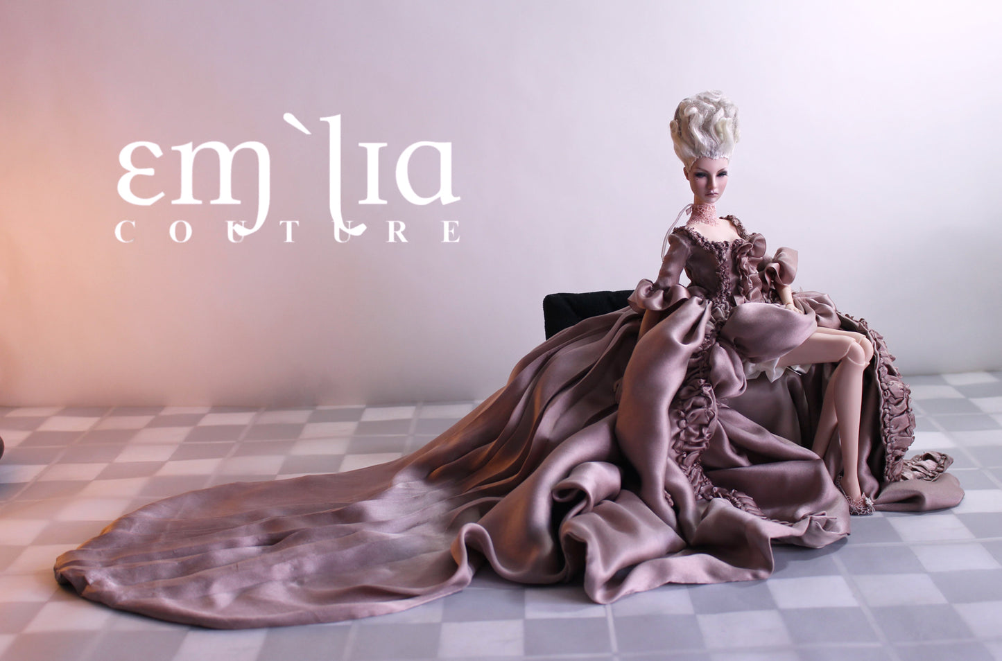 Fashion Royalty OOAK Marie Antoiette French Queens Duel Doll Set by doll artist Emilia Nieminen