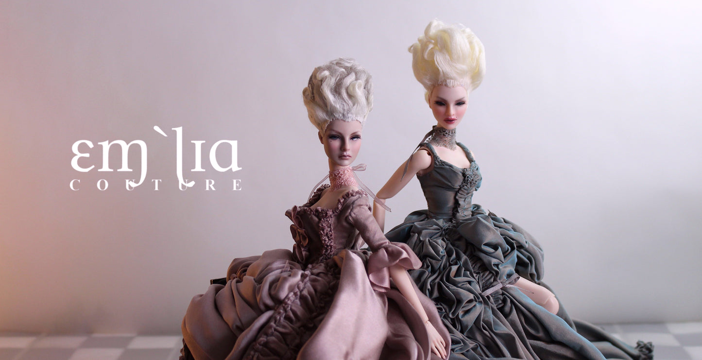 Fashion Royalty OOAK Marie Antoiette French Queens Duel Doll Set by doll artist Emilia Nieminen