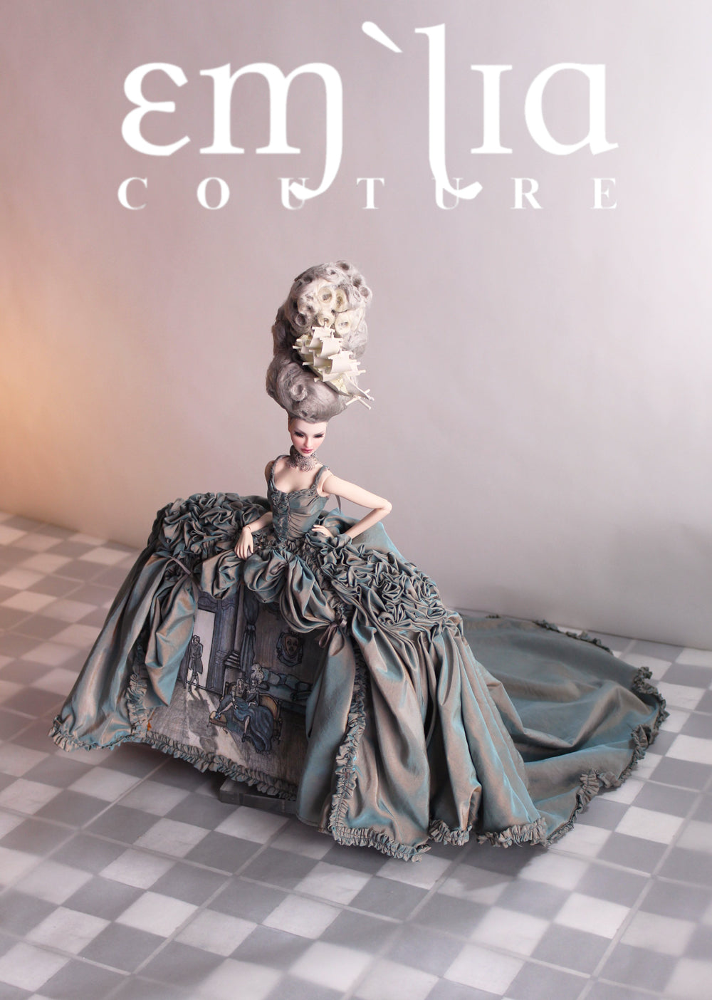 Fashion Royalty OOAK Marie Antoiette French Queens Duel Doll Set by doll artist Emilia Nieminen