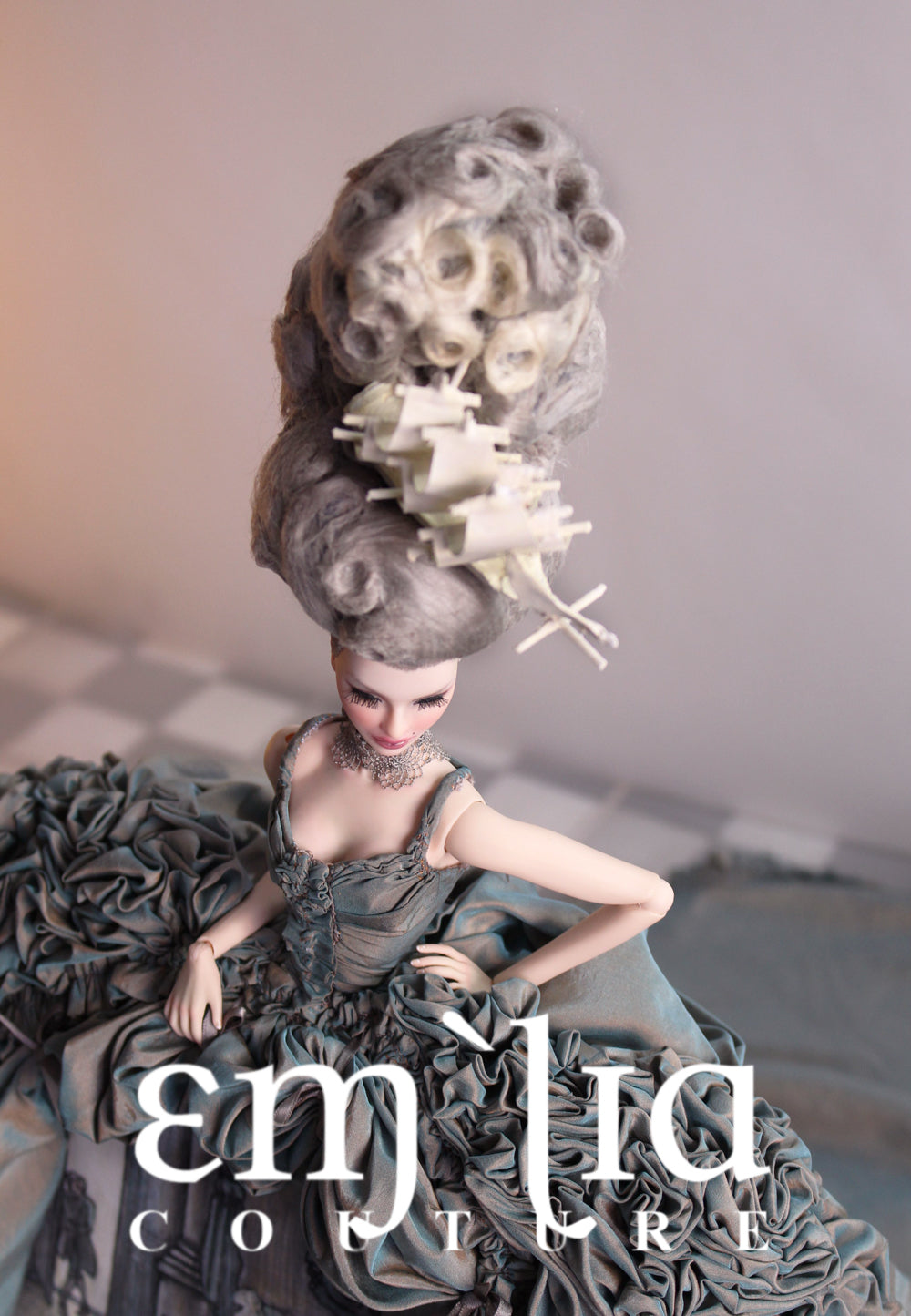 Fashion Royalty OOAK Marie Antoiette French Queens Duel Doll Set by doll artist Emilia Nieminen