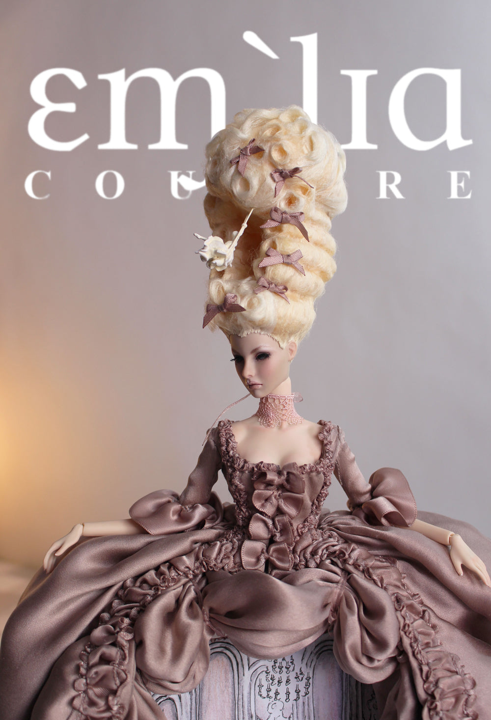 Fashion Royalty OOAK Marie Antoiette French Queens Duel Doll Set by doll artist Emilia Nieminen