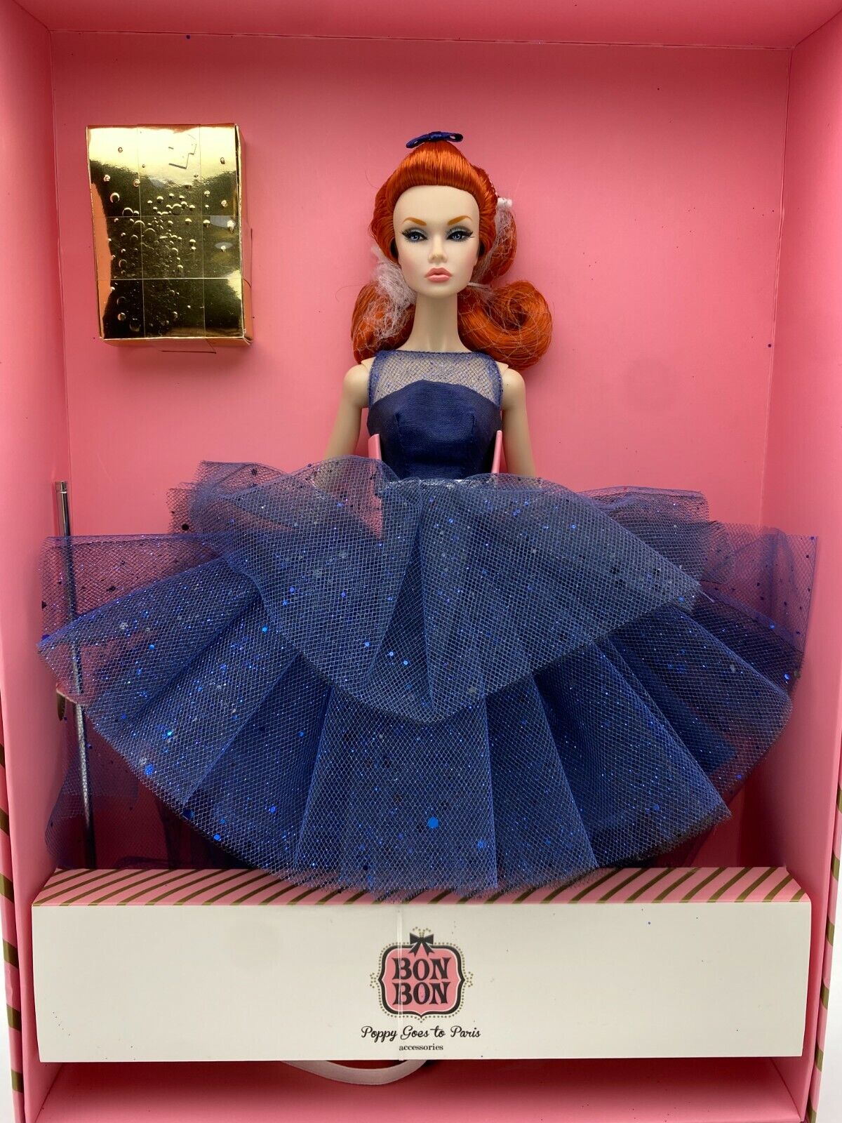 First taste of champagne Poppy Parker Integrity Toys 2016 W Club Ex NRFB Shipper