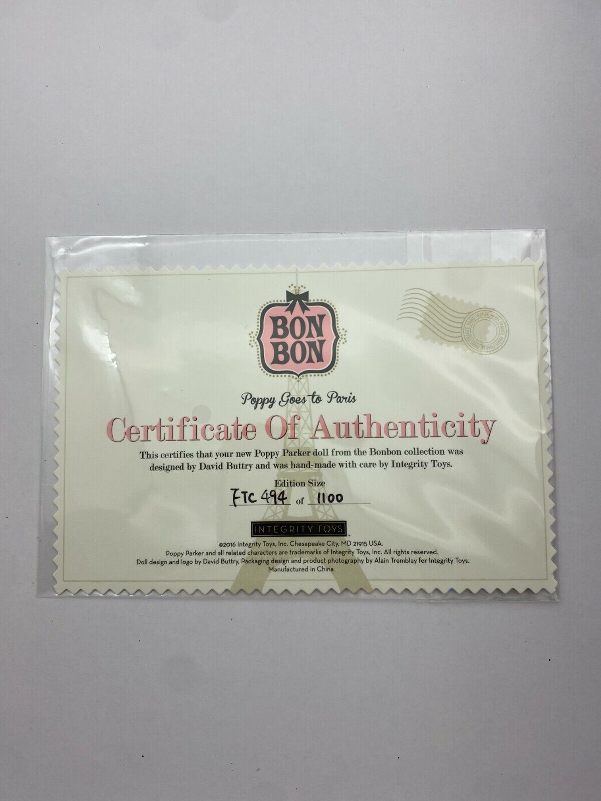 First taste of champagne Poppy Parker Integrity Toys 2016 W Club Ex NRFB Shipper