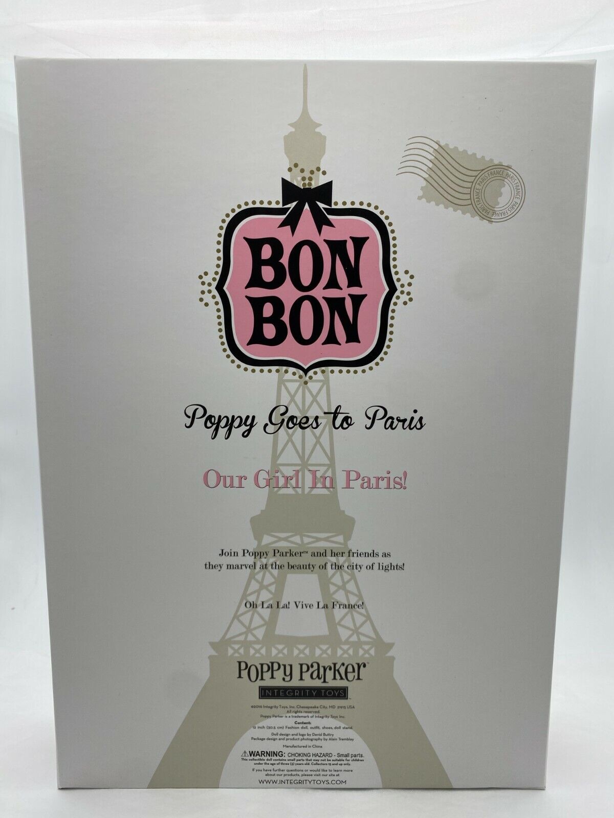 First taste of champagne Poppy Parker Integrity Toys 2016 W Club Ex NRFB Shipper