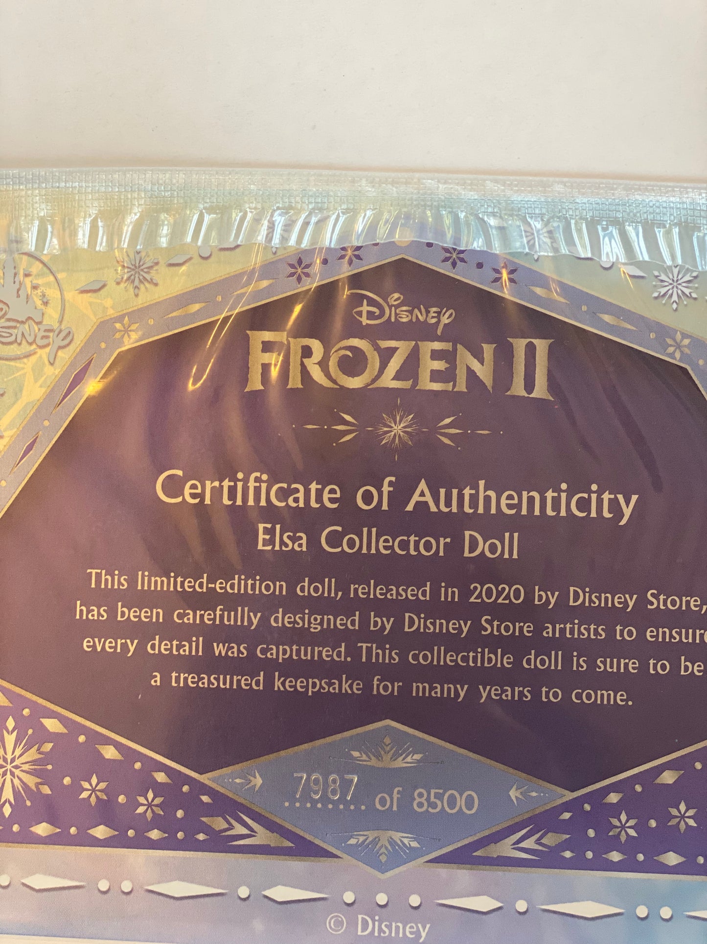 Disney Elsa Snow Queen Frozen 2 Doll Limited Edition 17" Doll Store exclusive