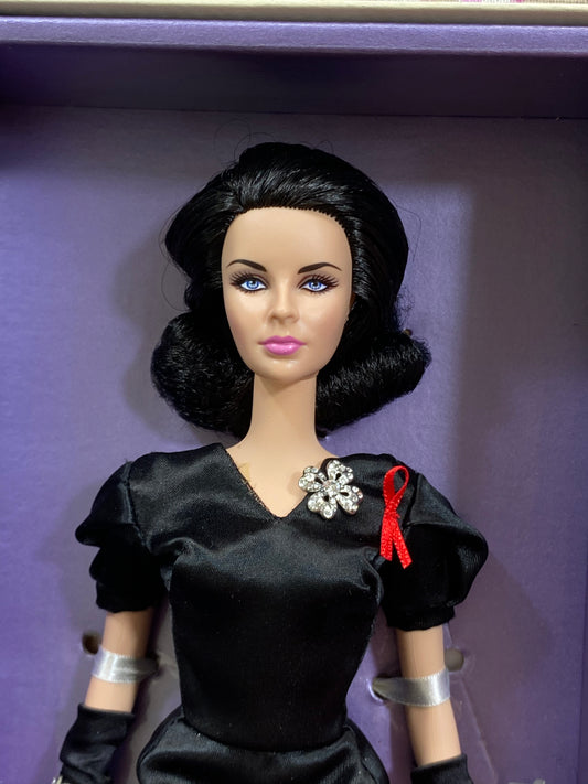 Silkstone Elizabeth Taylor Violet Eyes Doll Mattel Gold label Barbie Fashion Model