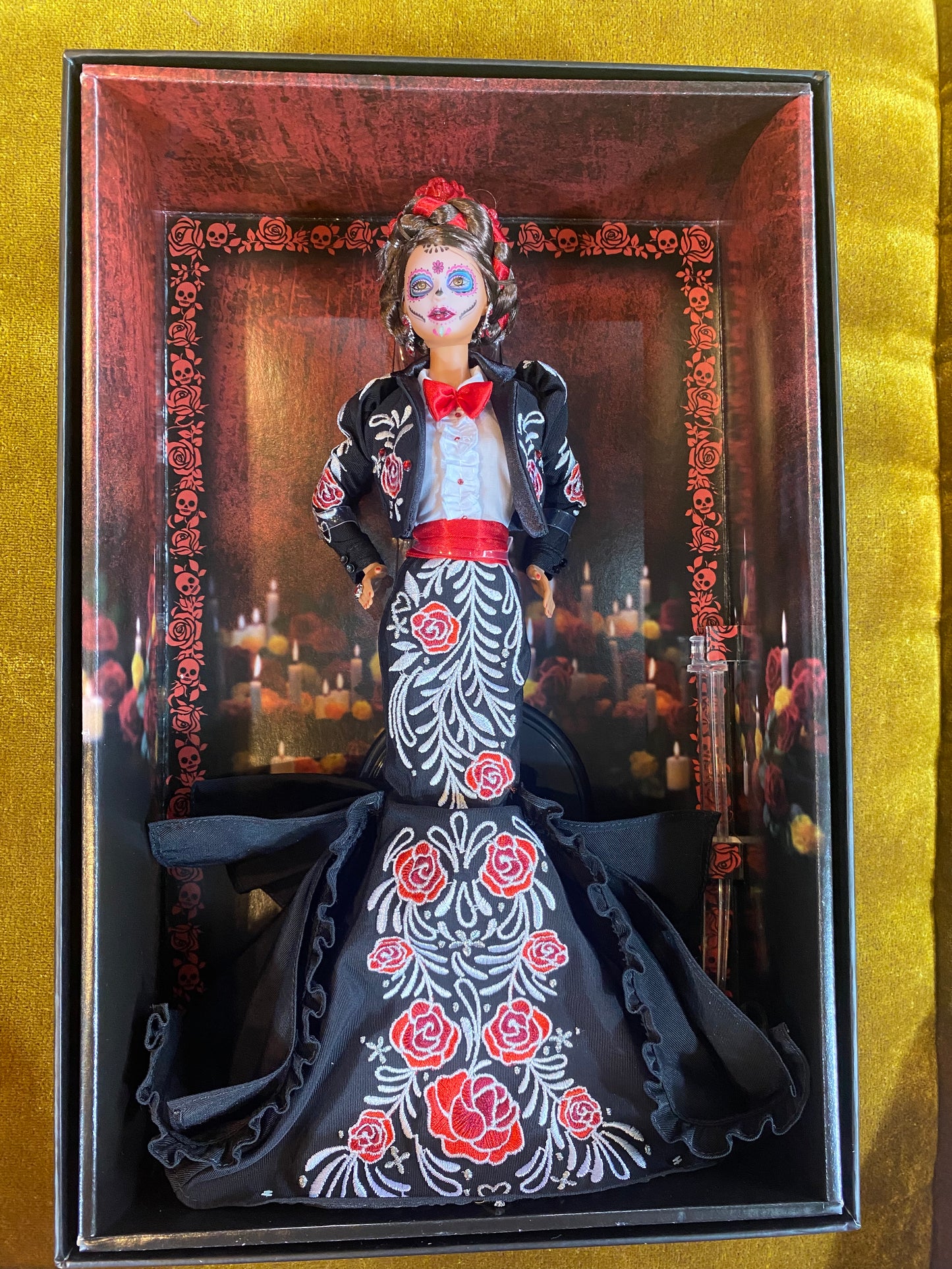 Benito Santos X Barbie Dia De Los Muertos Day of the Dead 2022 Mattel Doll
