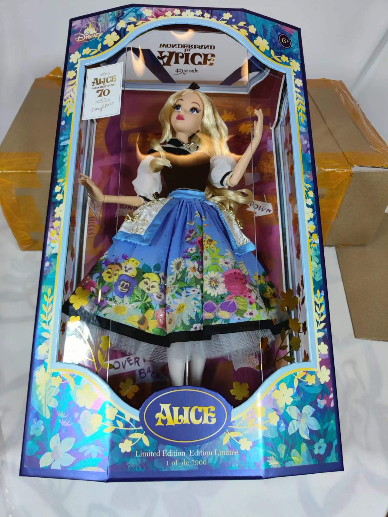 Disney Alice in Wonderland Doll Mary Blair Limited Edition 70th Anniversary