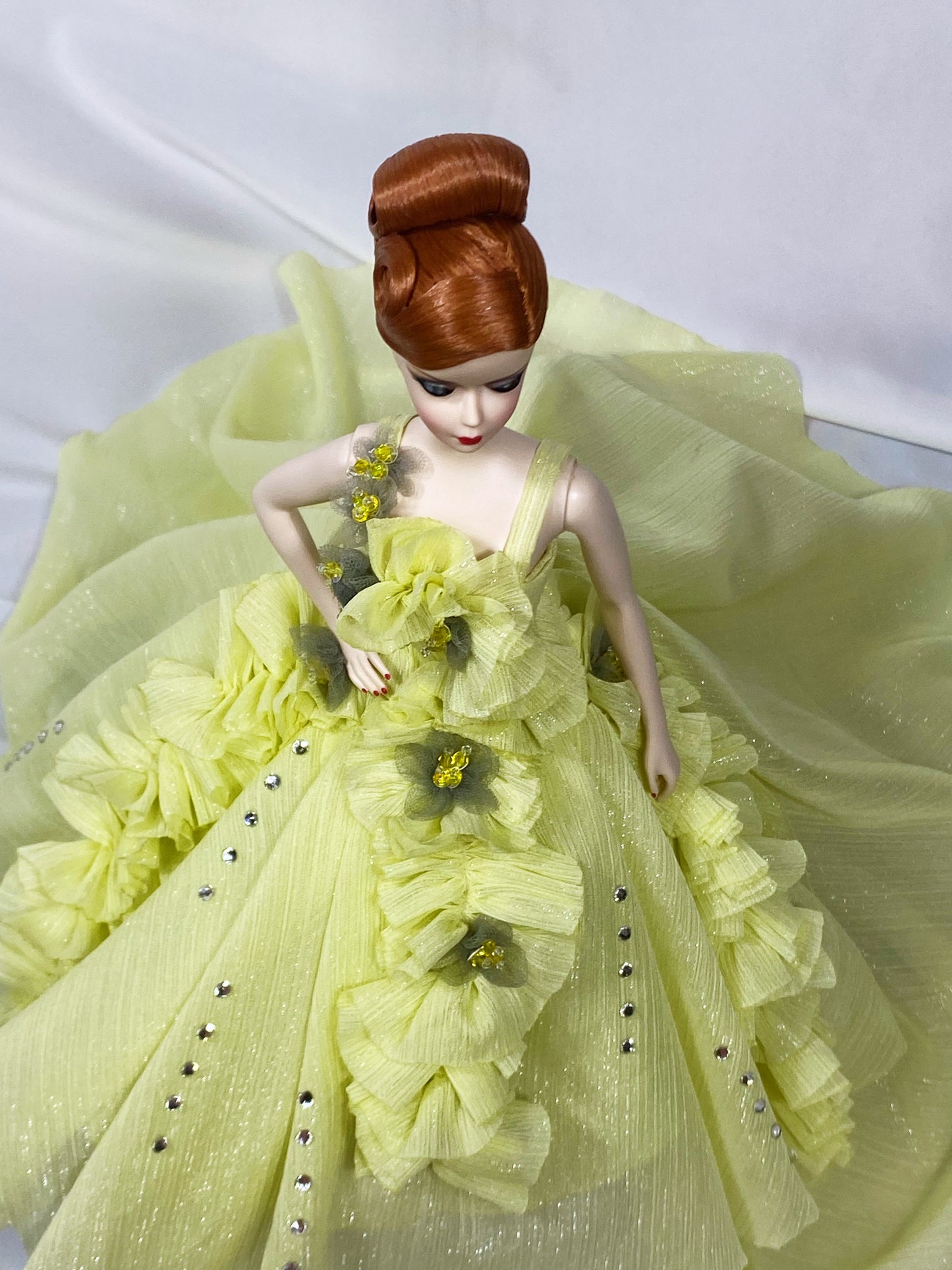 Gala Gown Handmade Atelier for Silkstone Barbie Fashion Model Doll Poppy Parker Integrity Toys